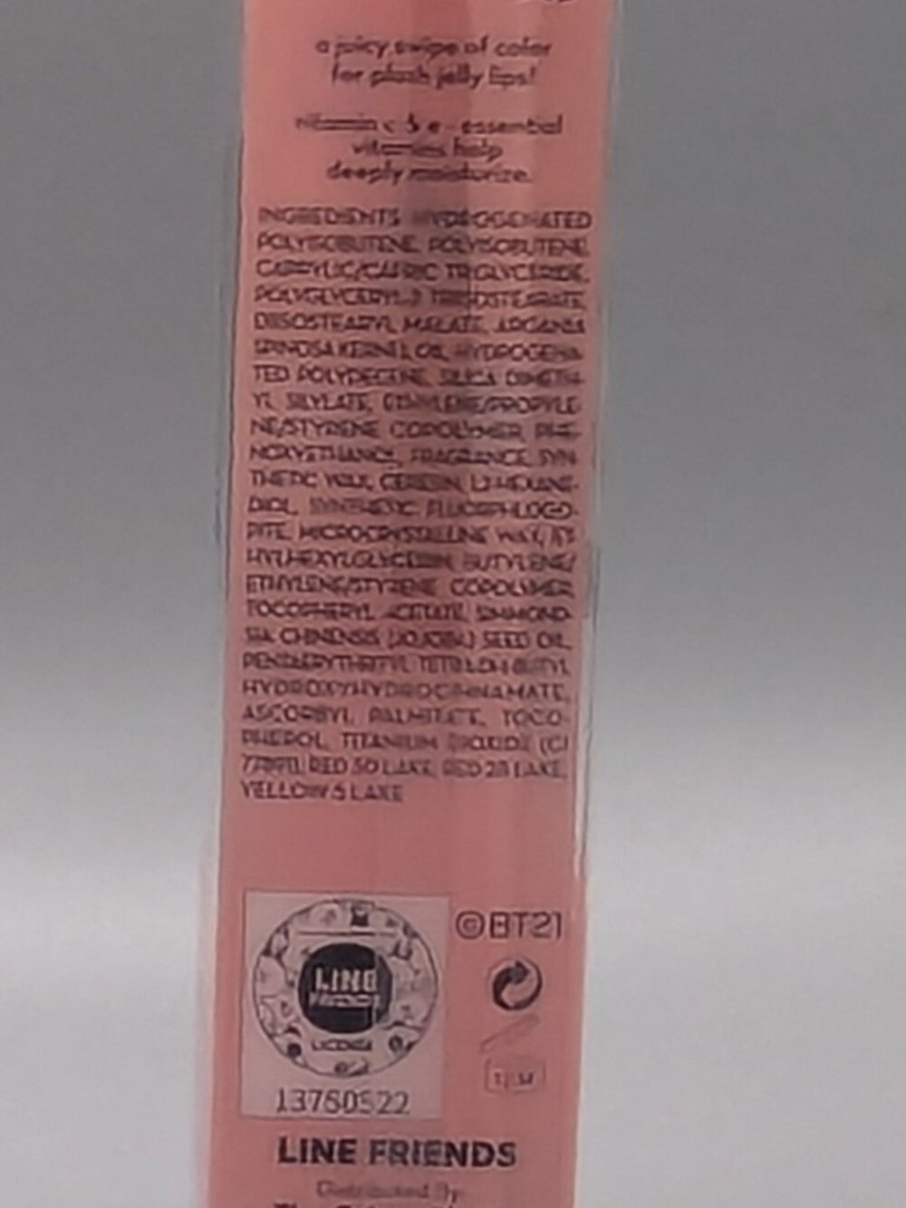 TWO ~ BT21 Lip Oil The Crème Shop In Starstruck made in Korea - Picture 5 of 6